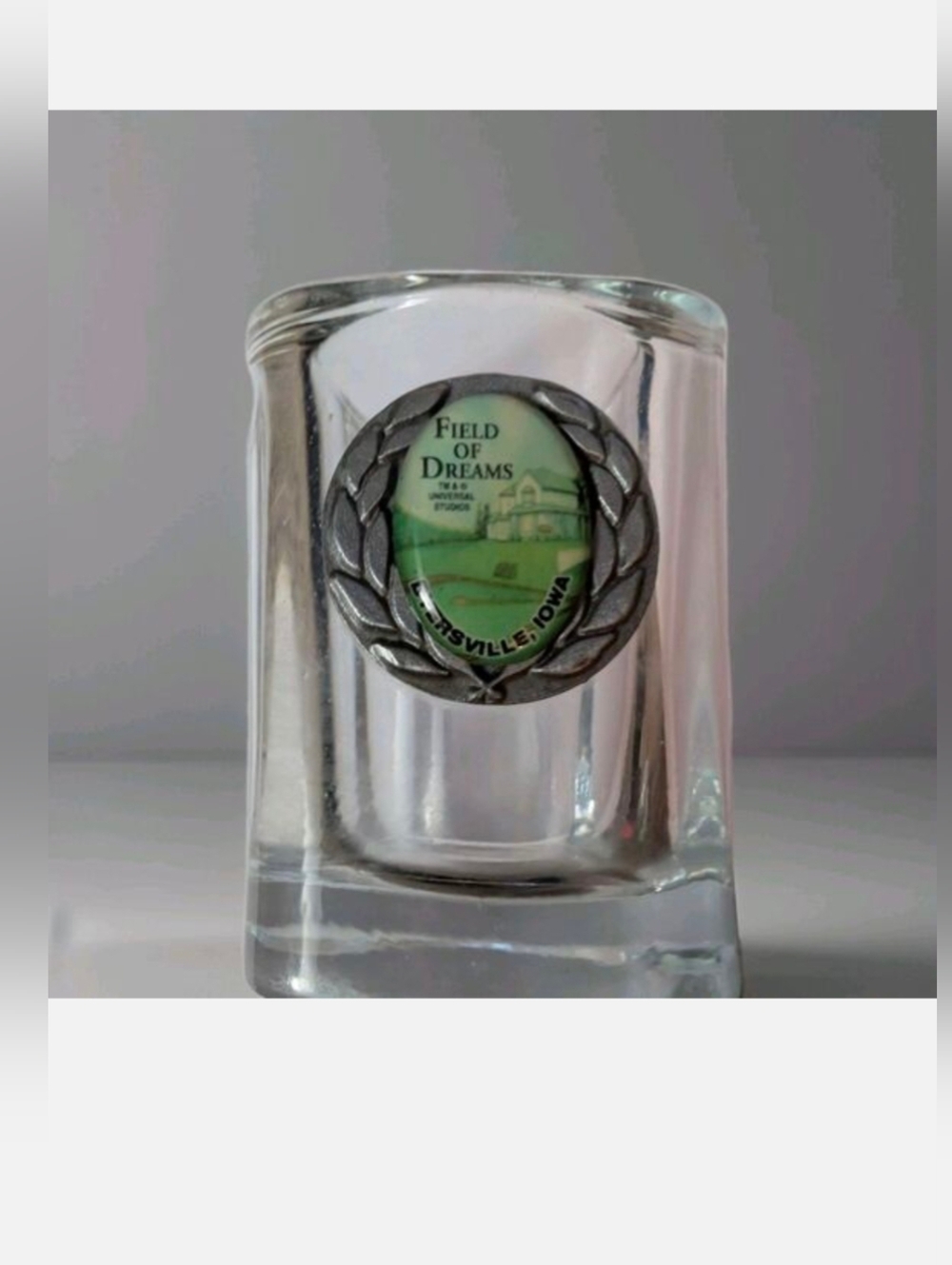 Iowa Field Of Dreams 2 oz Square Shot Glass